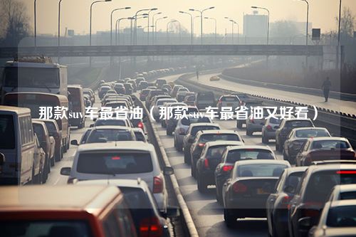 那款suv车最省油（那款suv车最省油又好看）